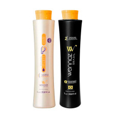 Набір біксіпластії Wennoz Brasil (Honma Tokyo) Bixyplastia Plast Hair Precious Blend, 2х100 г (розлив)