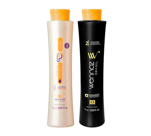 Набір біксіпластії Wennoz Brasil (Honma Tokyo) Bixyplastia Plast Hair Precious Blend, 2х1000 мл (заводські)
