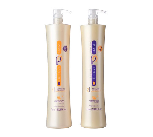 Набір біксіпластії Wennoz Brasil (Honma Tokyo) Bixyplastia Plast Hair Passion Fruit, 100/200 г (розлив)