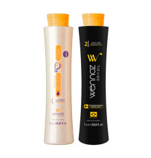 Набір біксіпластії Wennoz Brasil (Honma Tokyo) Bixyplastia Plast Hair Passion Fruit, 100/200 г (розлив)
