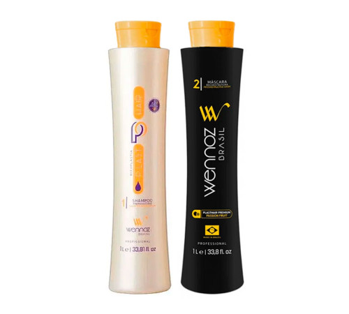 Набір біксіпластії Wennoz Brasil (Honma Tokyo) Bixyplastia Plast Hair Passion Fruit, 100/200 г (розлив)