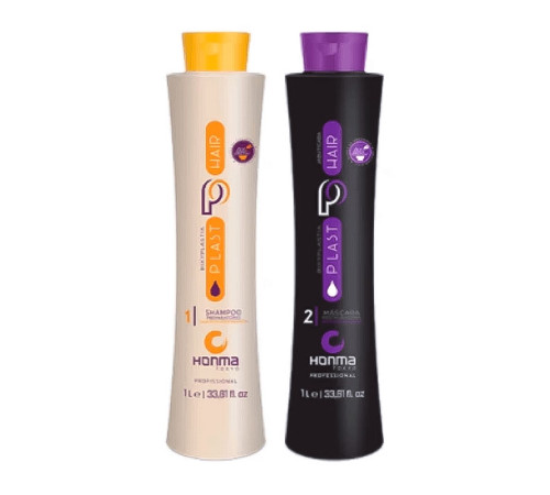 Набір біксіпластії Wennoz Brasil (Honma Tokyo) Bixyplastia Plast Hair Jabuticaba, 2х100 г (розлив)