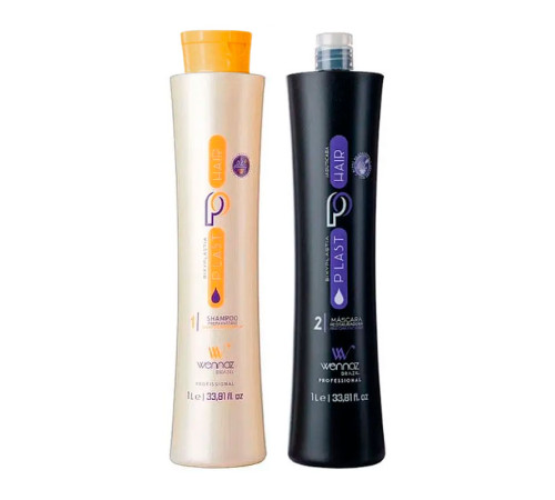 Набір біксіпластії Wennoz Brasil (Honma Tokyo) Bixyplastia Plast Hair Jabuticaba, 2х100 г (розлив)