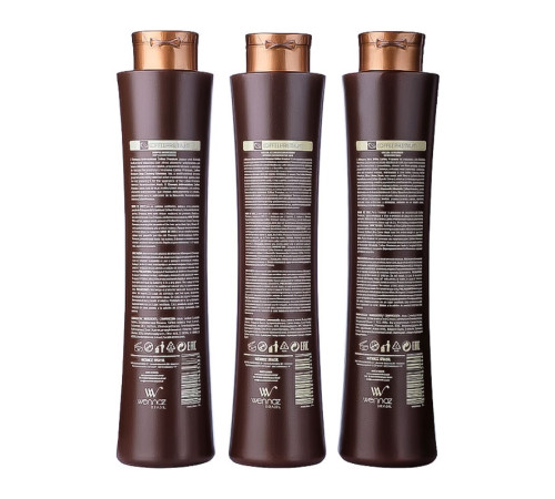 Набір кератину Wennoz Brasil (Honma Tokyo) Coffee Premium Keratin, 3х1000 мл (заводські)