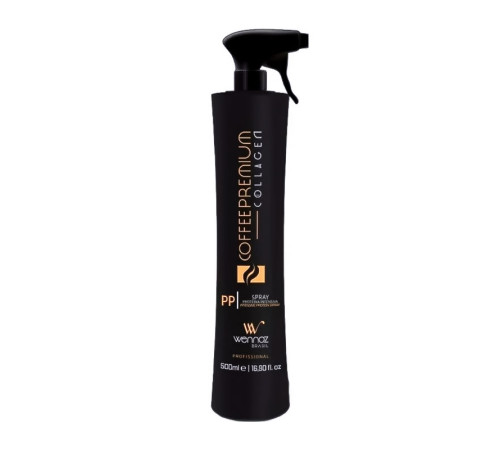 Фінішний спрей Wennoz Brasil (Honma Tokyo) Coffee Premium Collagen Intensive Protein Spray, 500 мл (заводська)