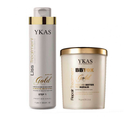 Набір бoтoкcа Ykas Gold BBTOX, 2х1000 мл (заводські)
