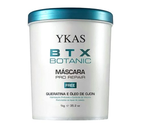 Органічний ботокс Ykas Btox Botanic Pro Repair для пошкодженого волосся, 1000 мл (заводська)
