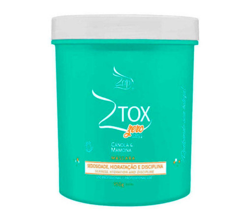 Ботокс-нанопластика Zap Ztox Zero Mask Canola & Castor Organic, 100 г (розлив)