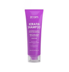 Шампунь ZOOM Keratin Shampoo безсульфатный с кератином (250 мл)
