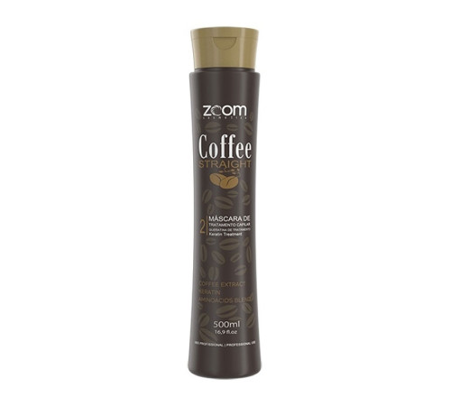 Кератин для волосся ZOOM Coffee Straight (крок 2)