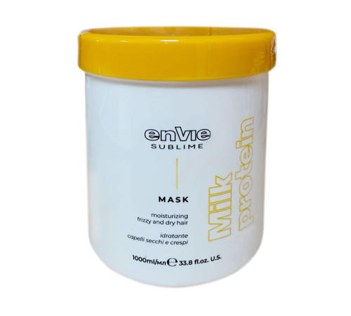 Маска для волосся Envie Luxury Milk Mask з молочними протеїнами та кислим pH (EN428), 1000 мл (заводська)